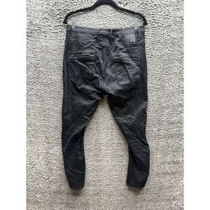 G-Star Raw Original Slim Fit Skinny Denim Jeans Black Mens Size 27 x 30